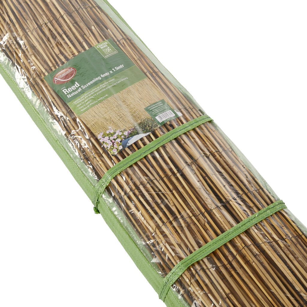 REED SCREENING at Thornton Fencing in Huddersfield, UK