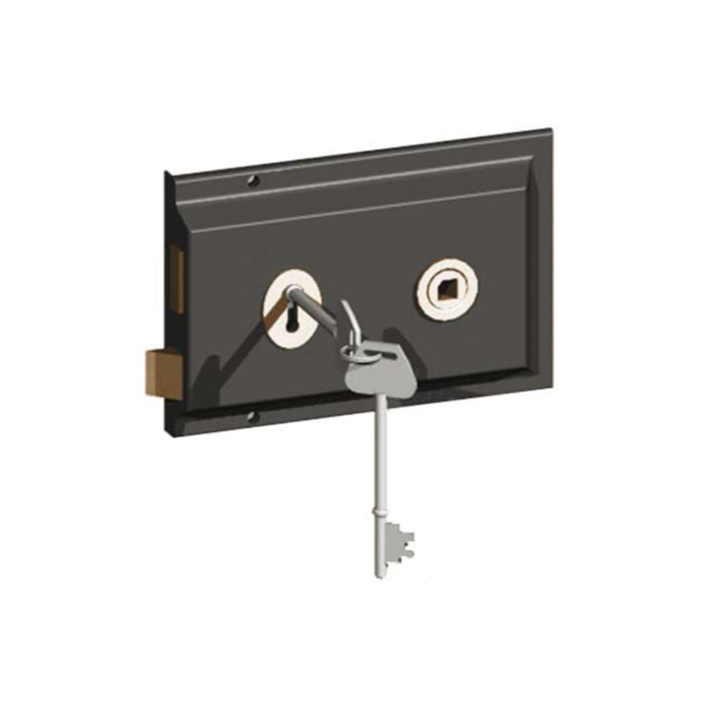 rim-sash-lock-at-thornton-fencing-in-huddersfield-uk